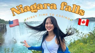 【Vlog】ついにナイアガラの滝へ降臨🇨🇦！！！Go to Niagara falls!!