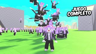 ME CLONO EN ROBLOX Y ROMPO EL JUEGO COMPLETO (NOOB TRAIN ROBLOX)