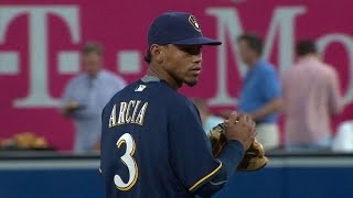 MIL@SD: Arcia prepared for Major League debut