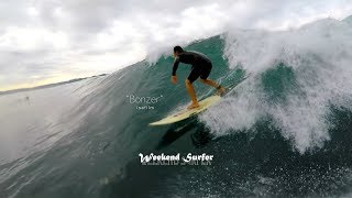 Weekend Surfer のサーフィン千葉南 台風15号 '17/09/03 in HSUR Surfing Short Film \