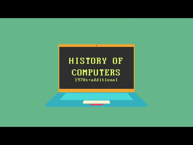 History Of Computers Timeline For Kids Learning About The History And