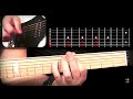 Drop Db Tuning Riff Workout - Guitar Lesson Practice-Along