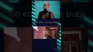 Adele -Easy on me best moment #adele #shorts #live  #lyricvideo #lyrics #pop #tophits