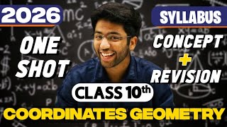 Cordinate geometry class 10 || Created by maths by Shobhit nirwan sir oneshot + concept Board