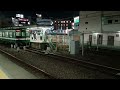 東武10050系　11667編成 11265編成　区間準急　北越谷行き　西新井駅発車、東武大師線8000系 8568編成　西新井駅入線