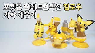 이번엔 노란색! 포켓몬 가챠 팔레트컬렉션 옐로우 리뷰 Pokemon Palette Collection ~Yellow~ Gacha Review