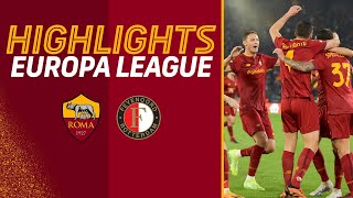 LA ROMA SÌ!!! | Roma 4-1 Feyenoord | Europa League Highlights 2022-23