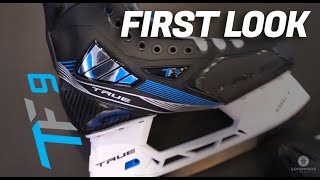 First EVER look at the TRUE Hockey TF9 stock retail skates