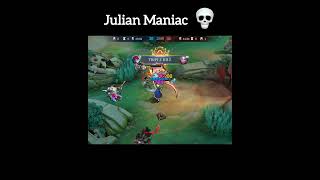 Julian Maniac 💀 #mlbb #shorts #julian #mlbbshorts #mlbbcreatorcamp #mlbbesports #mobilelegends #ml