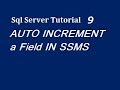 AUTO INCREMENT Column in Sql Server