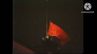 Soviet Union flag lowered for the last time Remake