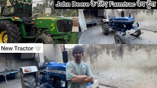 Farmtrac 45 for sale // New John Deere 5210 😘🤍 // Harsh Bheda