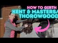 Kent & Master/Thorowgood Saddles- How to girth them up! Lots of people get this wrong!