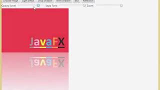 JavaFX Application Image Editor