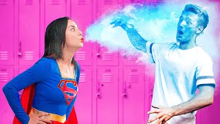Superheroes at College / 15 Funny Situations