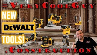 New DeWalt 20V Max XR Brushless Cordless Router, Sander, \u0026 Jigsaw!