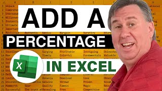 Excel - Add 'N' Percent: Episode 1551