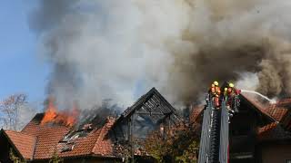 Vollbrand Altenwohnheim Klettgau Erzingen