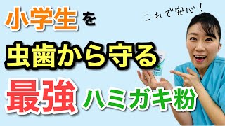 【6歳以上】小学生を虫歯から守る！虫歯予防効果「最強」ハミガキ粉