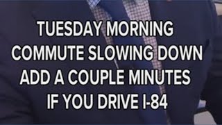 Tuesday morning commute slow on eastbound I-84