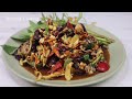 spicy crab with green banana salad recipes បុកក្ដាមស្រែពិសេស