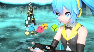 4K画质~【MIKU兔女郎】电子饱和器 Electro Saturator 中文字幕版【初音未来】歌姬计划游戏PV