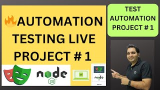 LIVE Automation Testing Project #1 - From Scratch | RD Automation Learning