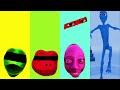 wrong eyes green alien and red patila and pink tenge tenge and blue me kemaste face eyes matching