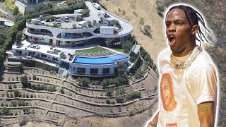 Travis Scott's New $23.5 Million Mansion Is Out Of This World!