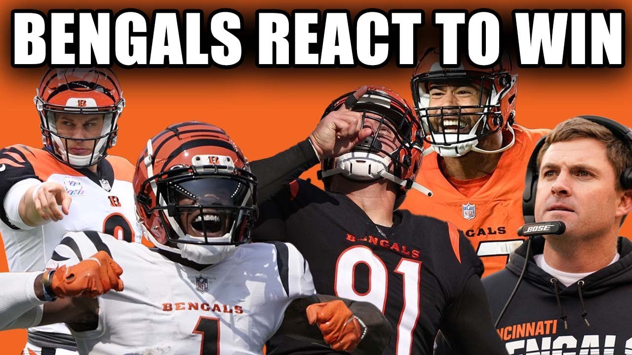 Bengals React To Win Over Baltimore Ravens | Week 7 - YouTube