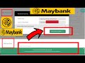 Cara maybank2u remove & delete favourite Today update