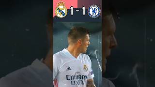 Real Madrid 1-1 Chelsea 2021 Champions League Highlights #youtube #short #football