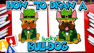 How To Draw A St. Patrick's Day French Bulldog
