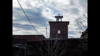 Inside A Dark Abandoned Cotton Mill