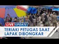 PKL di Jalan Agus Salim Pekanbaru Tolak & Teriaki Satpol PP saat Ditertibkan, Lapak Dibongkar Paksa