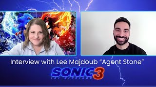 Sonic the Hedgehog 3 INTERVIEW with Lee Majdoub \