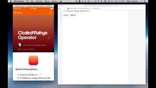(SPANISH VERSION) Closed Range Operator (Swift Programming Language Reference)