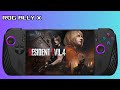 Asus Rog Ally X : Resident Evil 4 2023 Remake Gameplay