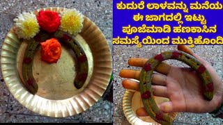 ಮನೆಯಲ್ಲಿ ಕುದುರೆ ಲಾಳವನ್ನು ಇಟ್ಟು ಈರೀತಿ ಪೂಜೆ ಮಾಡುವುದರಿಂದ ಎಷ್ಟೆಲ್ಲಾ ಲಾಭಗಳಿವೆ ಗೊತ್ತಾ?/horse shoe benifits