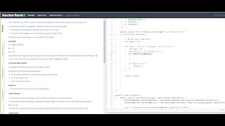 Subarray Division # HackerRank