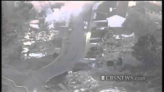 Aerial View of San Bruno Gas Fire Devastation