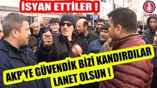 AKP'ye Güvendik Bizi Kandırdılar ! Sultanbeyli'de AKP'ye İsyan Var !