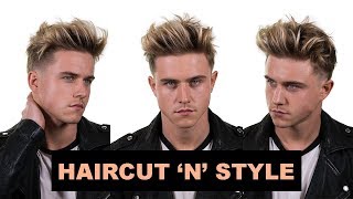 Modern Faux Hawk - Haircut & Style 4K