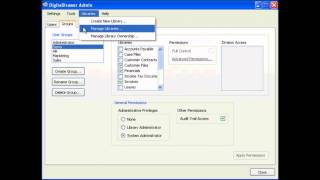 Electronic Document Management System - Administering DigitalDrawer