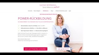 ✅ Rückbildungskurs Online von Hebamme Nadine Beermann Erfahrungen