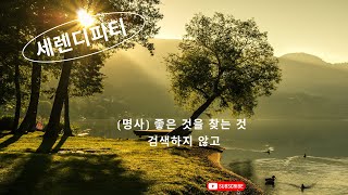 인생의 아름다운 사고: 세렌디피티의 힘