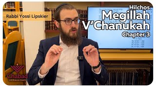 Rambam Hilchos Megillah V’Chanukah Chapter 3 • Rabbi Yossi Lipskier