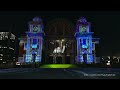 4k 大阪市中央公会堂プロジェクションマッピング osaka光のルネサンス2022 osaka city central public hall projection mapping japan