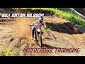 907 ANTON NILSSON PRACTICE MOTOCROSS IN VIMMERBY | Motocross 2023 #honda