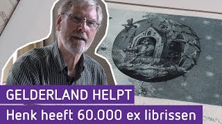 Henk heeft 60.000 ex librissen | Gelderland helpt